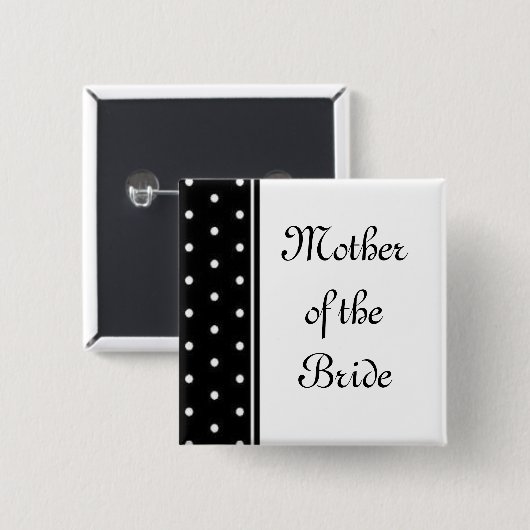 花嫁の母 缶バッジ (正面&裏面)