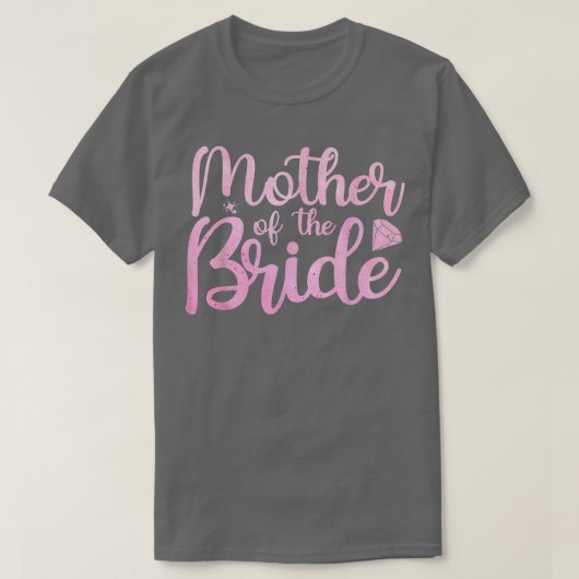 花嫁の母 花嫁のパーティー 女性 母親 ブライダルシャワー B Tシャツ (デザイン正面)
