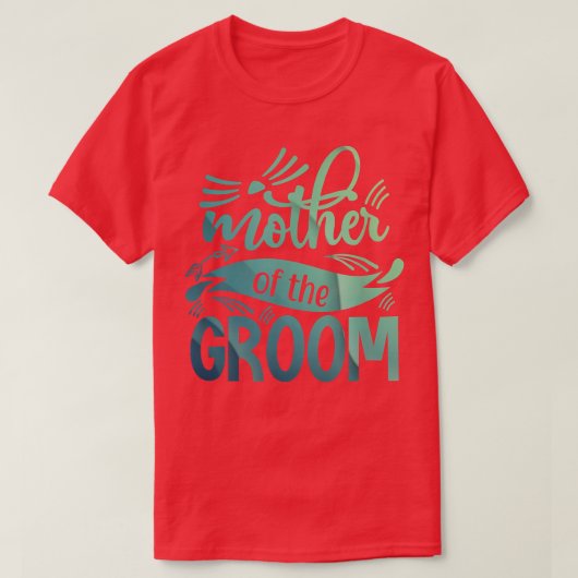花嫁の母  花嫁  ブライズメイドパーティー 結婚式 Tシャツ (デザイン正面)