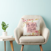 花嫁の水彩画の結婚式の枕の母 クッション (椅子)