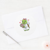 花嫁の準備 ラウンドシール (封筒)