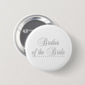 花嫁の灰色の優雅の兄弟 缶バッジ (正面&裏面)