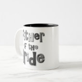 花嫁の灰色の父 ツートーンマグカップ (正面左)