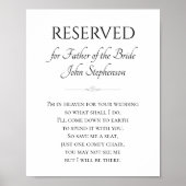 花嫁の父で私は天国メモリアル結婚ズ ポスター (正面)