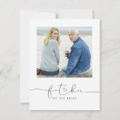 花嫁の父のモーニング結婚メッセージ写真 (正面)