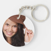 花嫁の父は常にあなたの小さな女の子ハート キーホルダー (裏面)