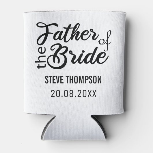 花嫁の父を作成する 缶クーラー (正面)