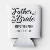 花嫁の父を作成する 缶クーラー (裏面)