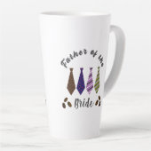 花嫁の父カラフルタイコーヒーマグ カフェラテマグ (右アングル)