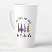 花嫁の父カラフルタイコーヒーマグ カフェラテマグ (左アングル)