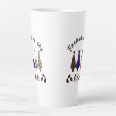 花嫁の父カラフルタイコーヒーマグ カフェラテマグ (正面)