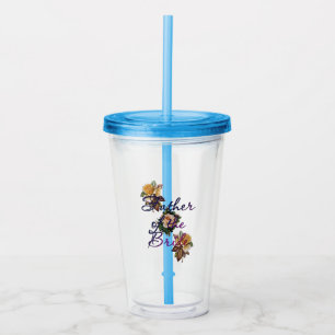 花嫁の父フローラ アクリルタンブラー