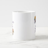 花嫁の父フローラ ジャンボコーヒーマグカップ (正面)