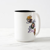 花嫁の父フローラ ツートーンマグカップ (正面右)