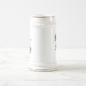 花嫁の父フローラ ビールジョッキ (中央)