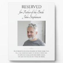 . .花嫁の父救が座席写真結婚の記念碑