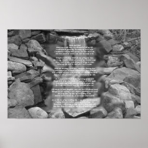 花嫁の父母への詩のポスター（花嫁から） ポスター