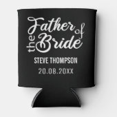 花嫁の父親を作成クーラーボックス 缶クーラー (正面)