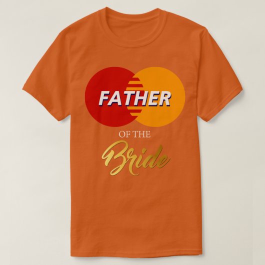 花嫁の父2 Tシャツ (デザイン正面)