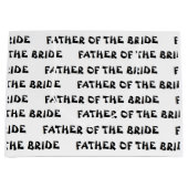 "花嫁の父"のギフトバッグ ラージペーパーバッグ (正面)