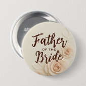 花嫁の父 ウェディング カスタム ボタン 缶バッジ (正面&裏面)