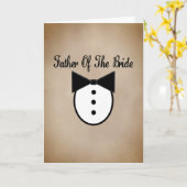 花嫁の父 カード (黄色い花)