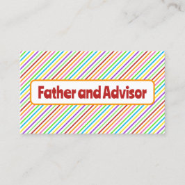 花嫁の父 コーリングカード