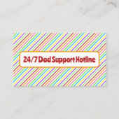 花嫁の父 コーリングカード (正面)