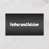 花嫁の父 コーリングカード (正面)