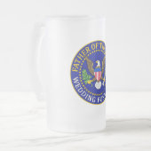 花嫁の父 フロストグラスビールジョッキ (正面左)