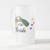 花嫁の父 フロストグラスビールジョッキ (正面左)