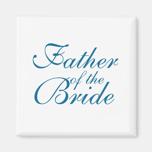 花嫁の父 マグネット (正面)