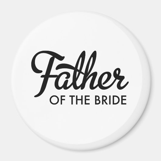 花嫁の父 マグネット (正面)