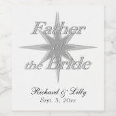 花嫁の父 ワインラベル (シングルラベル)