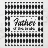 花嫁の父 ワインラベル (シングルラベル)