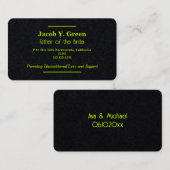 花嫁の父 名刺 (正面/裏面)