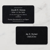 花嫁の父 名刺 (正面/裏面)