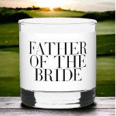 花嫁の父 現代のカスタム ミニマリスト ウイスキーグラス