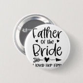 花嫁の父 私が彼女を最初に愛した結婚式 缶バッジ (正面&裏面)