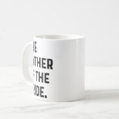 花嫁の父 - 結婚する独身男性 準備中 コーヒーマグカップ (正面左)