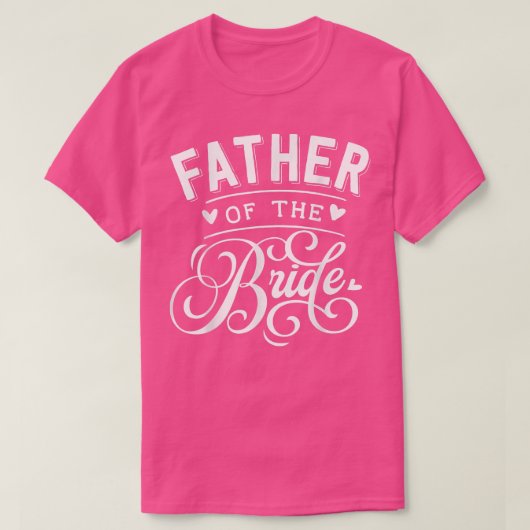 花嫁の父 Tシャツ (デザイン正面)