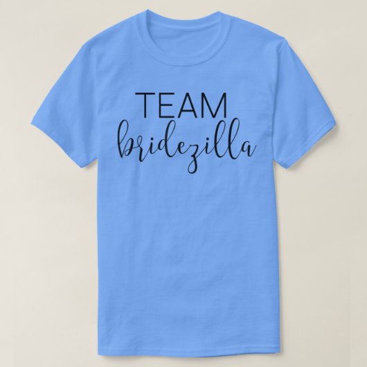 花嫁の独裁者（Bridezilla）  面白いハラスメントパーティー & 花嫁  & ギ Tシャツ (デザイン正面)