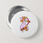 花嫁の猫のウェディングドレス.PNG 缶バッジ (正面&裏面)