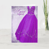 花嫁の申出 招待状 (正面)