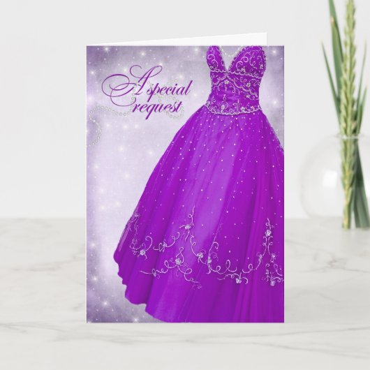 花嫁の申出 招待状 (正面)