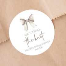 花嫁の白いリボン ブライダルシャワー