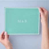 花嫁の目的地ウェディングパーティーイベントスケジュール チラシ (手)