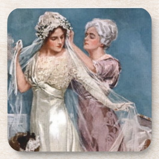 花嫁の着付け コースター (正面)