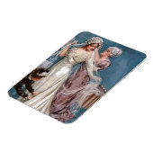 花嫁の着付け マグネット (左側)