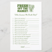 花嫁の知り合い最高のブライダルグリーンシャワーゲーム (正面)